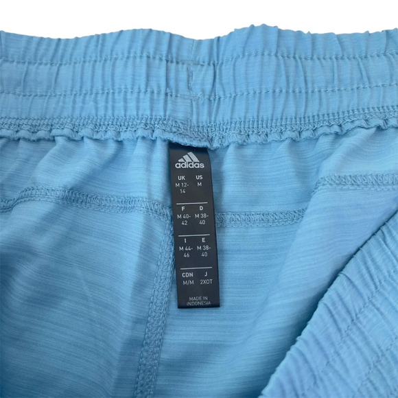 Adidas Aeroready Sky Blue Running Shorts - Picture 4 of 4